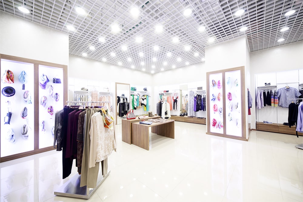 استاندارد‌های نورپردازی فروشگاه‌ها